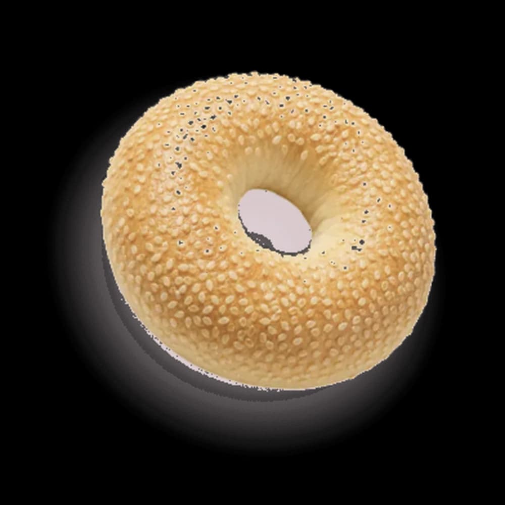 sesame bagel without filling